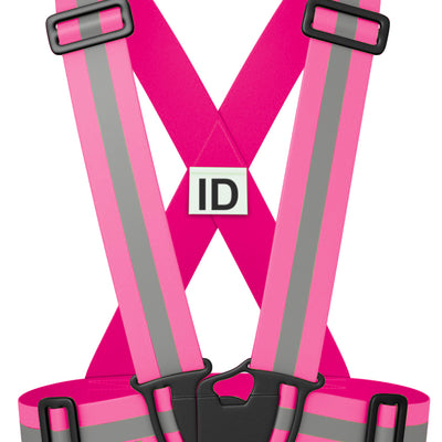 Tuvizo Reflective Vest for Running or Cycling.  Comfortable Reflective Gear to Increase Safety and Visibility