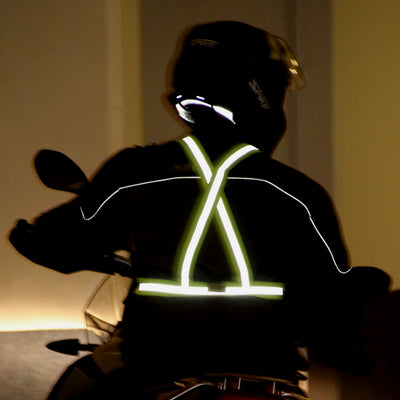 Tuvizo Reflective Vest for Running or Cycling.  Comfortable Reflective Gear to Increase Safety and Visibility