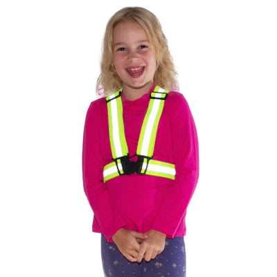 Tuvizo Reflective Vest for Running or Cycling.  Comfortable Reflective Gear to Increase Safety and Visibility